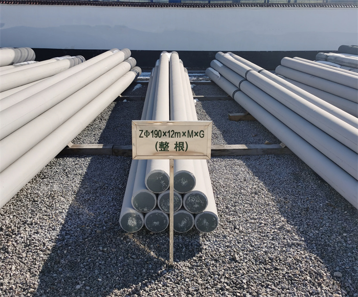 平原190×12米钢筋混凝土水泥电线杆